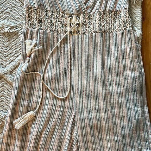 Moon River Tan jumpsuit - Picture 6 of 6